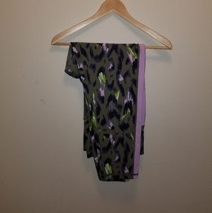 Aerie Chill Play Move Leggings XXL Leopard